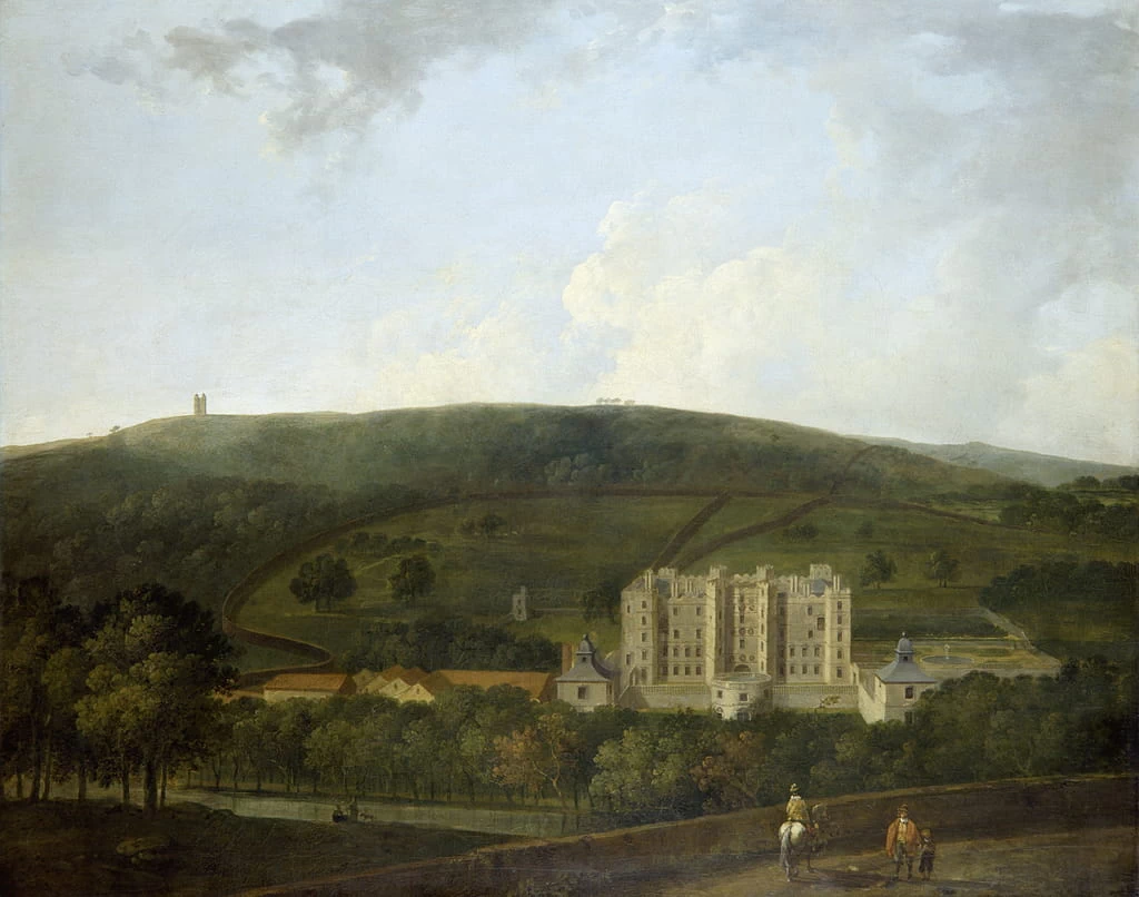 Una veduta di Chatsworth elisabettian - The Devonshire Collections